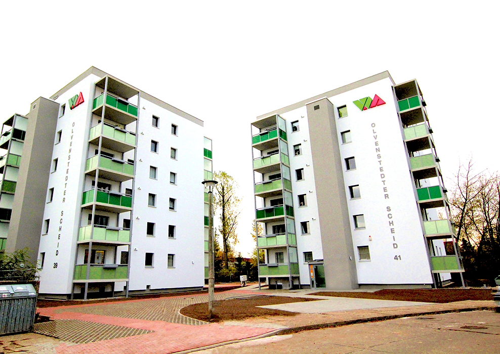 MD OlvScheid 39+41 Magdeburg, Olvenstedter Scheid 3941, Planung und Bauleitung nach HOAI, Komplettsanierung in zwei Bauphasen, bewohnt, MACON BAU GmbH Magdeburg