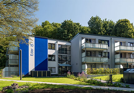 Bochum Flüssesiedlung, Ederstrasse 10+12, energetische Sanierung, MACON BAU GmbH Magdeburg