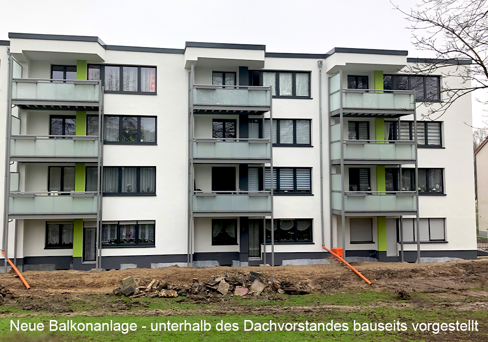 Bochum, Große-Weischede-Str. und Am Krezacker, energetische Sanierung, MACO BAU GmbH Magdeburg
