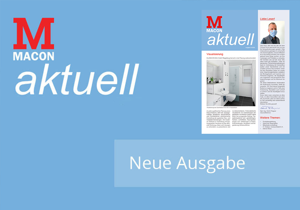 ACON aktuell - Zeitschrift der MACON BAU GmbH Magdeburg