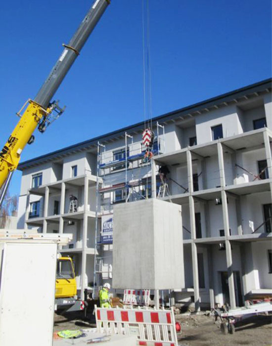 BV in Bochum - Feldgartenweg und Beisingstraße; Komplettsanierung und tw. Aufstockung durch MACON BAU GmbH Magdeburg