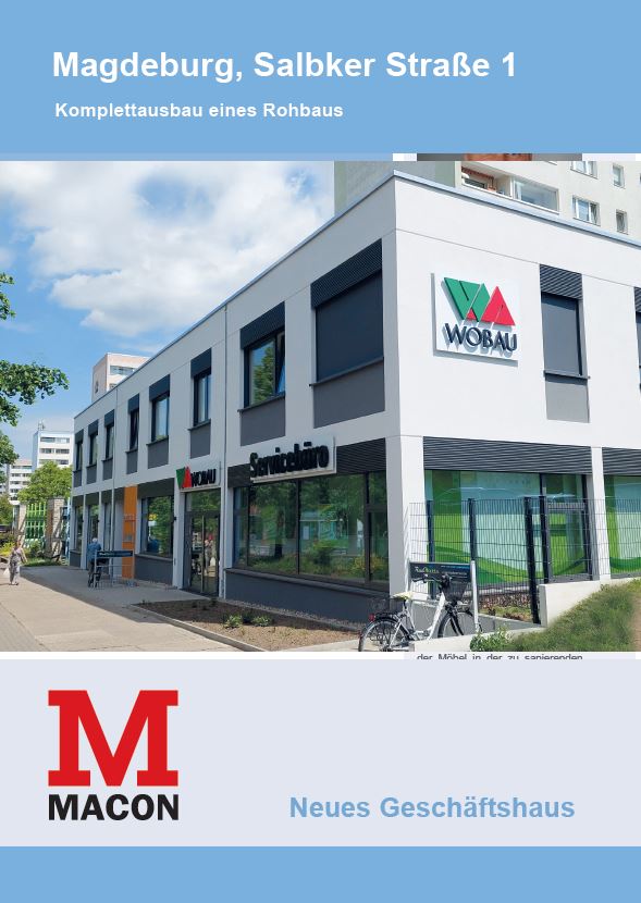 Ref.blatt_Foto erstes Ausbau-Projekt in Magdeburg durch die MACON BAU GmbH Magdeburg