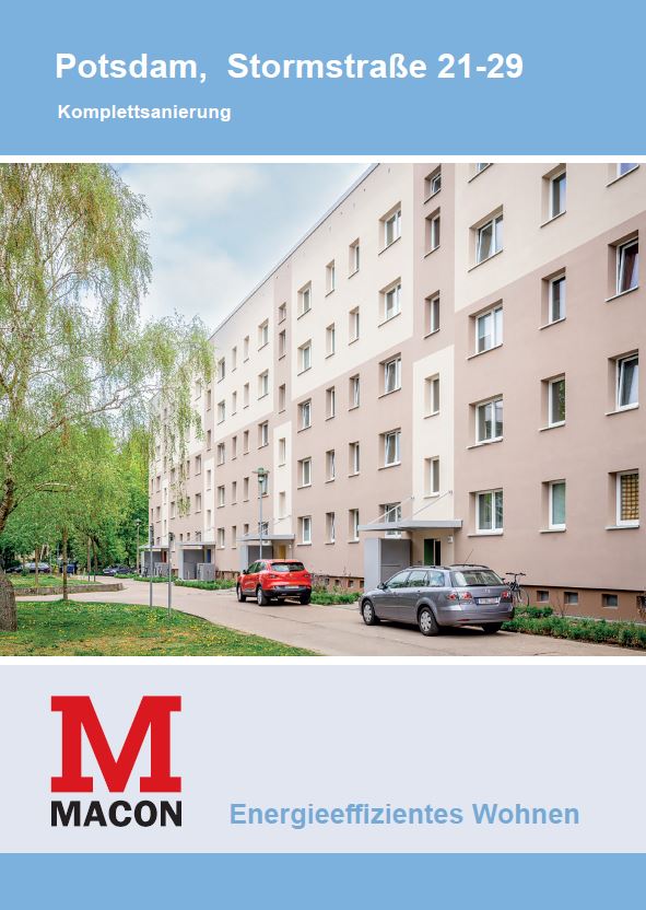 Ref.blatt_Foto BV Potsdam Stormstraße, Komplettsanierung durch die MACON BAU GmbH Magdeburg
