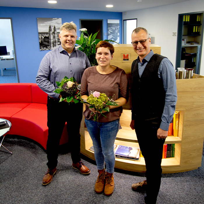 15-jähriges Jubiläum bei der MACON BAU GmbH Magdeburg