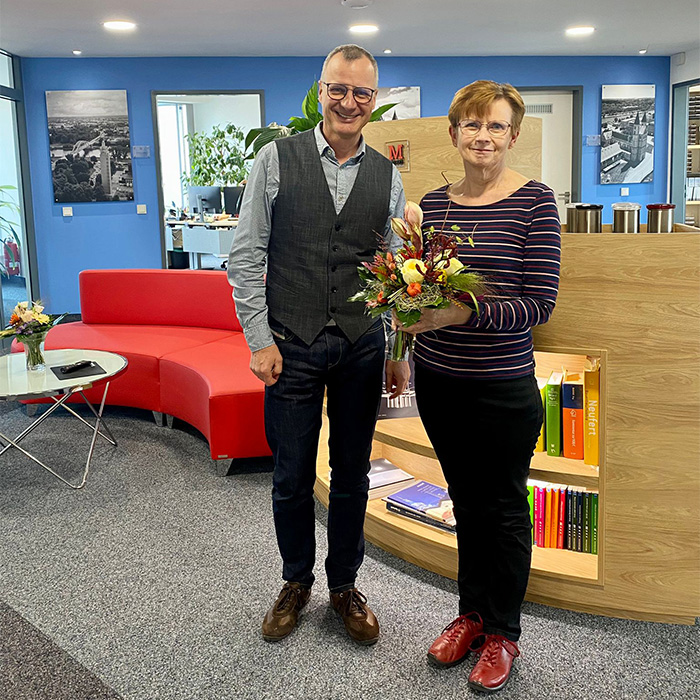 20-jähriges Jubiläum bei der MACON BAU GmbH Magdeburg