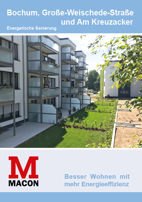 Bochum, Große-Weischede-Str. und Am Kreuzacker - Bauprojekte der MACON BAU GmbH Magdeburg in 2019